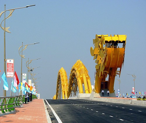 Khánh thành công trình cầu mới qua sông Hàn - Đà Nẵng  - ảnh 1